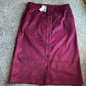 GAP Corduroy Skirt